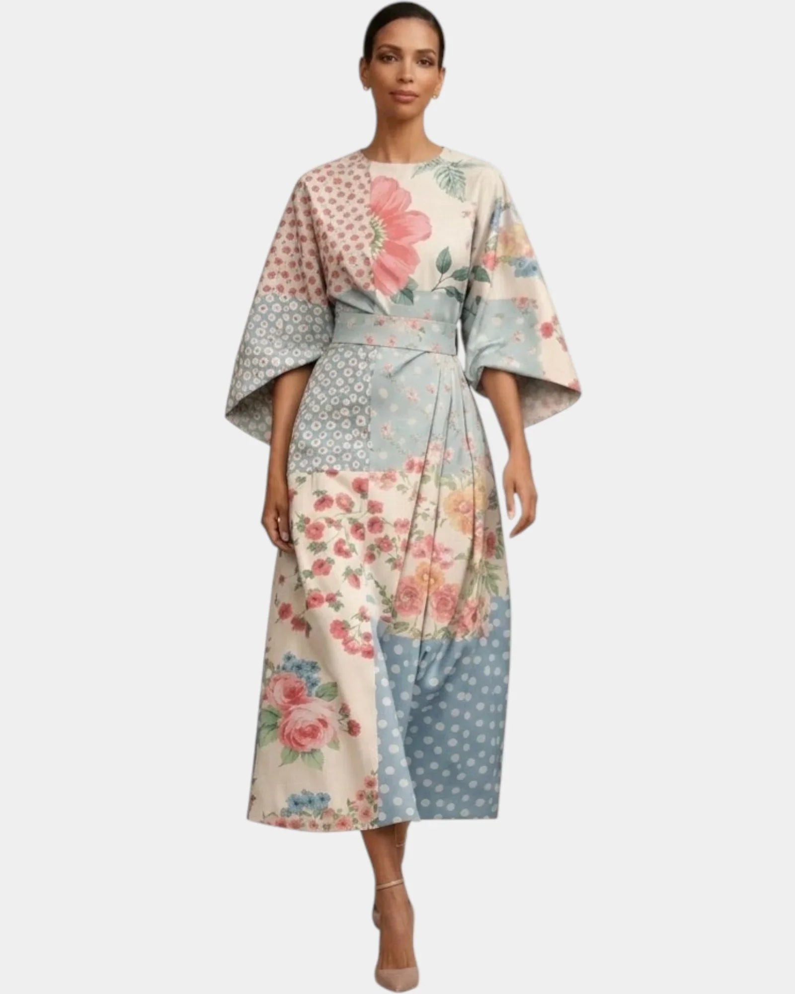 Vera | Floral Midi Dress