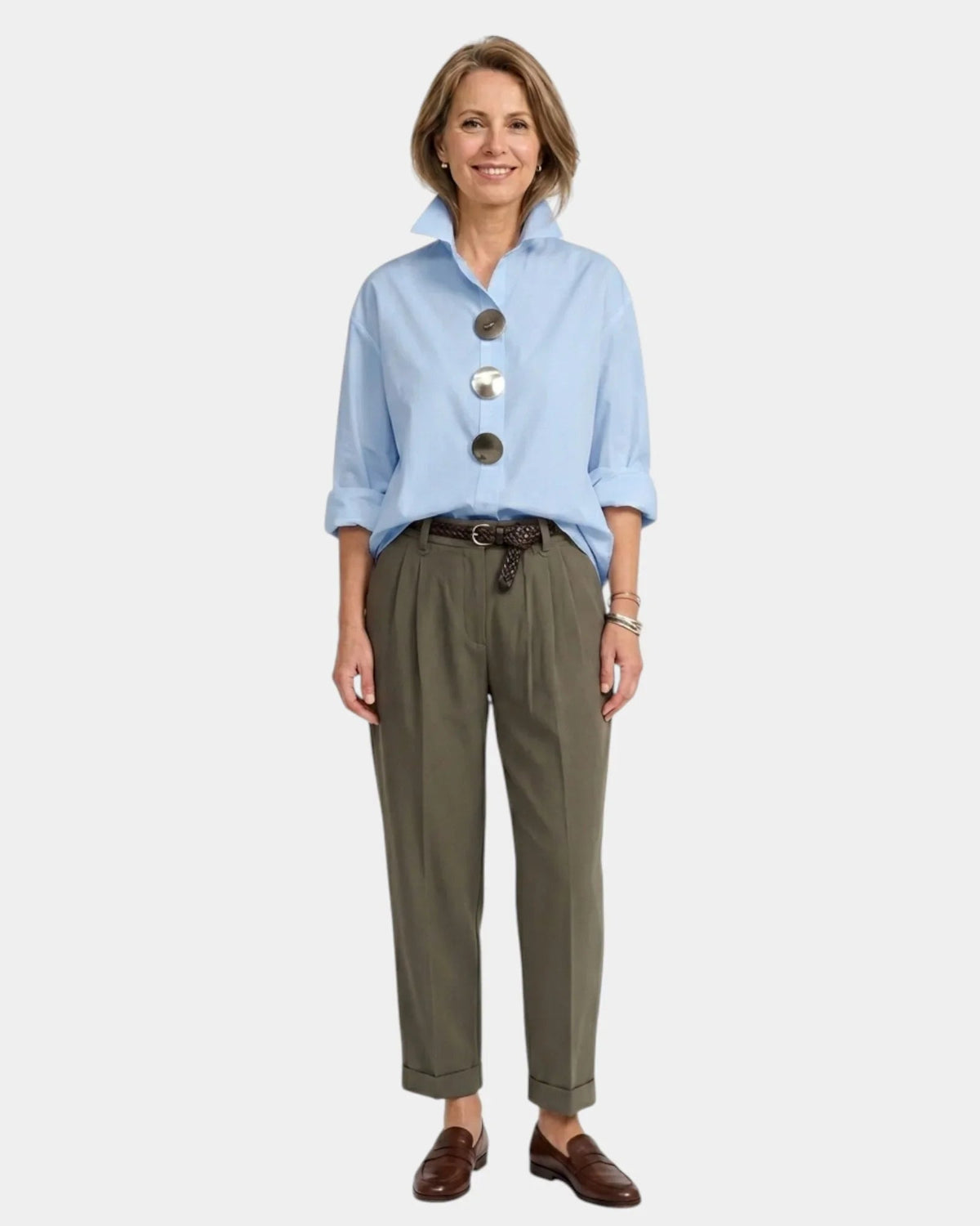 Pearl | High-neck shirt