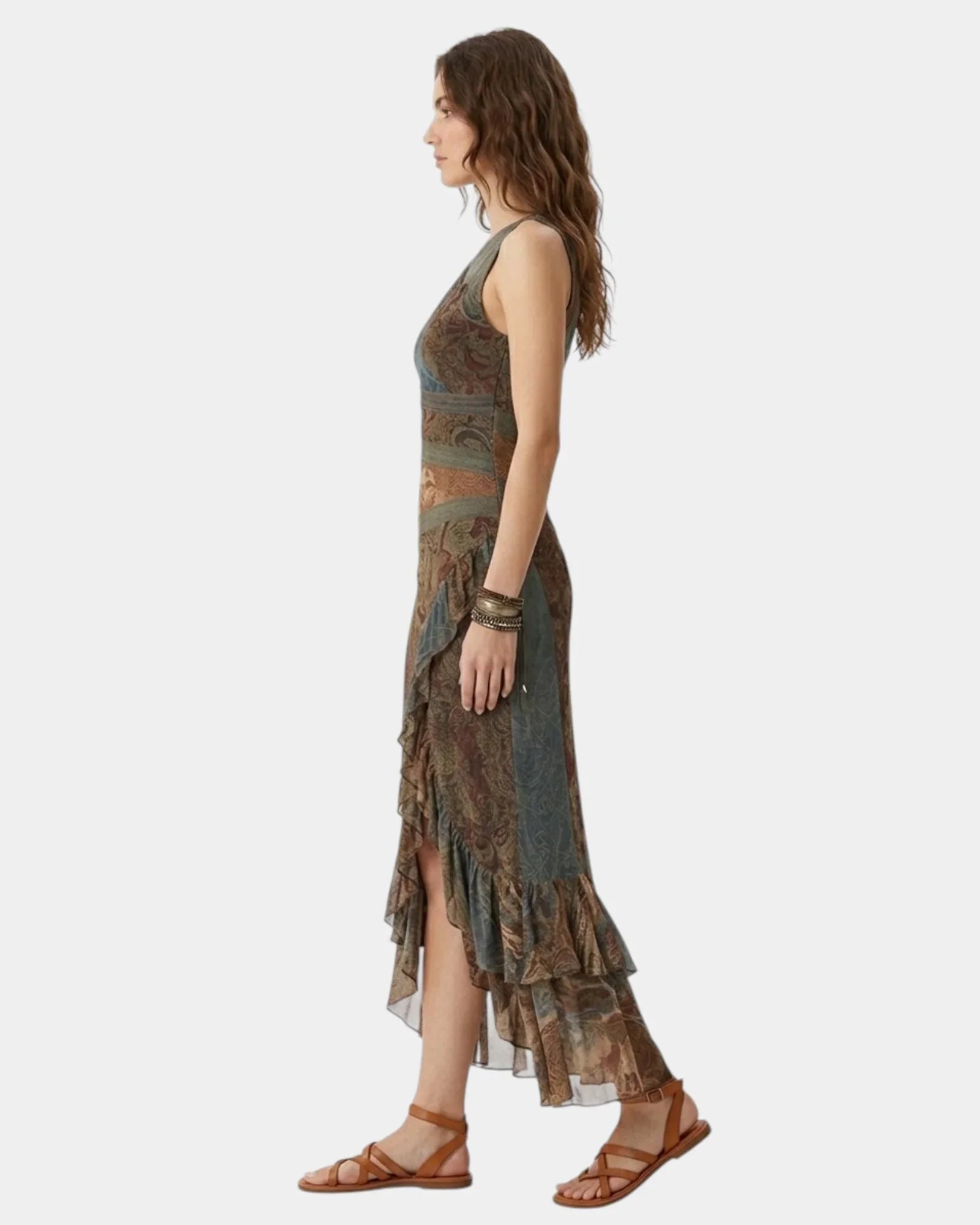 Cyrielle | Ethnic Print Dress