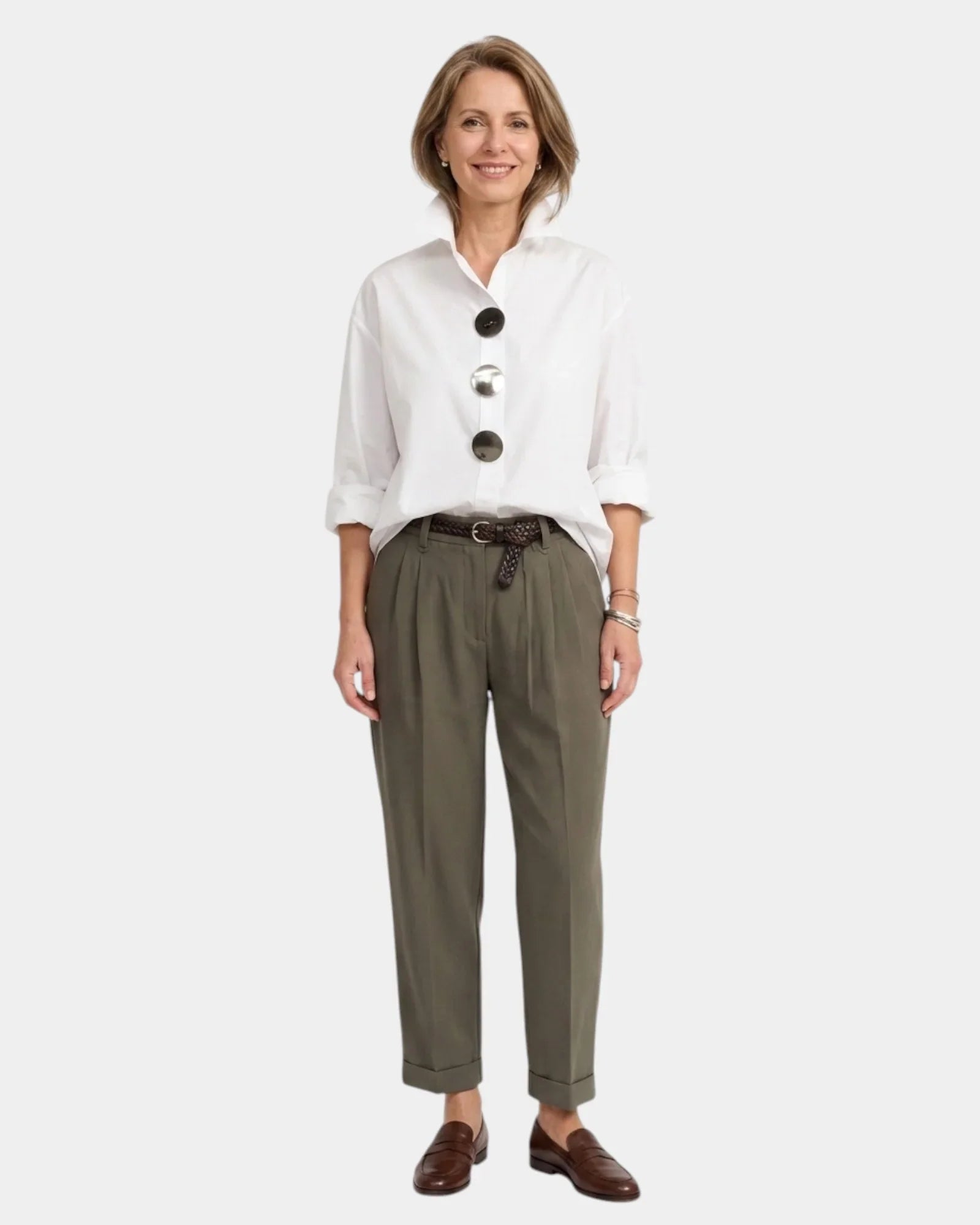 Pearl | High-neck shirt