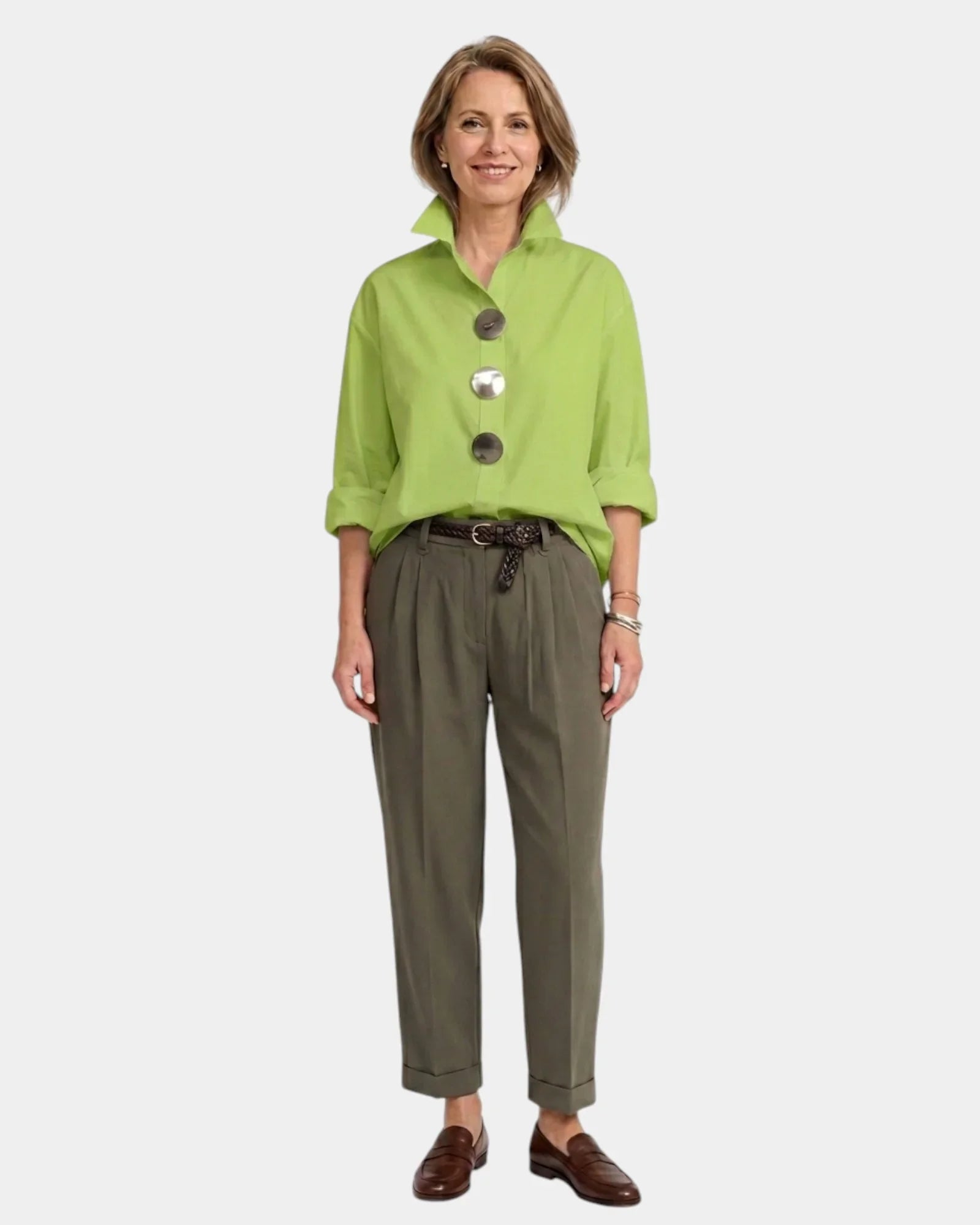 Pearl | High-neck shirt