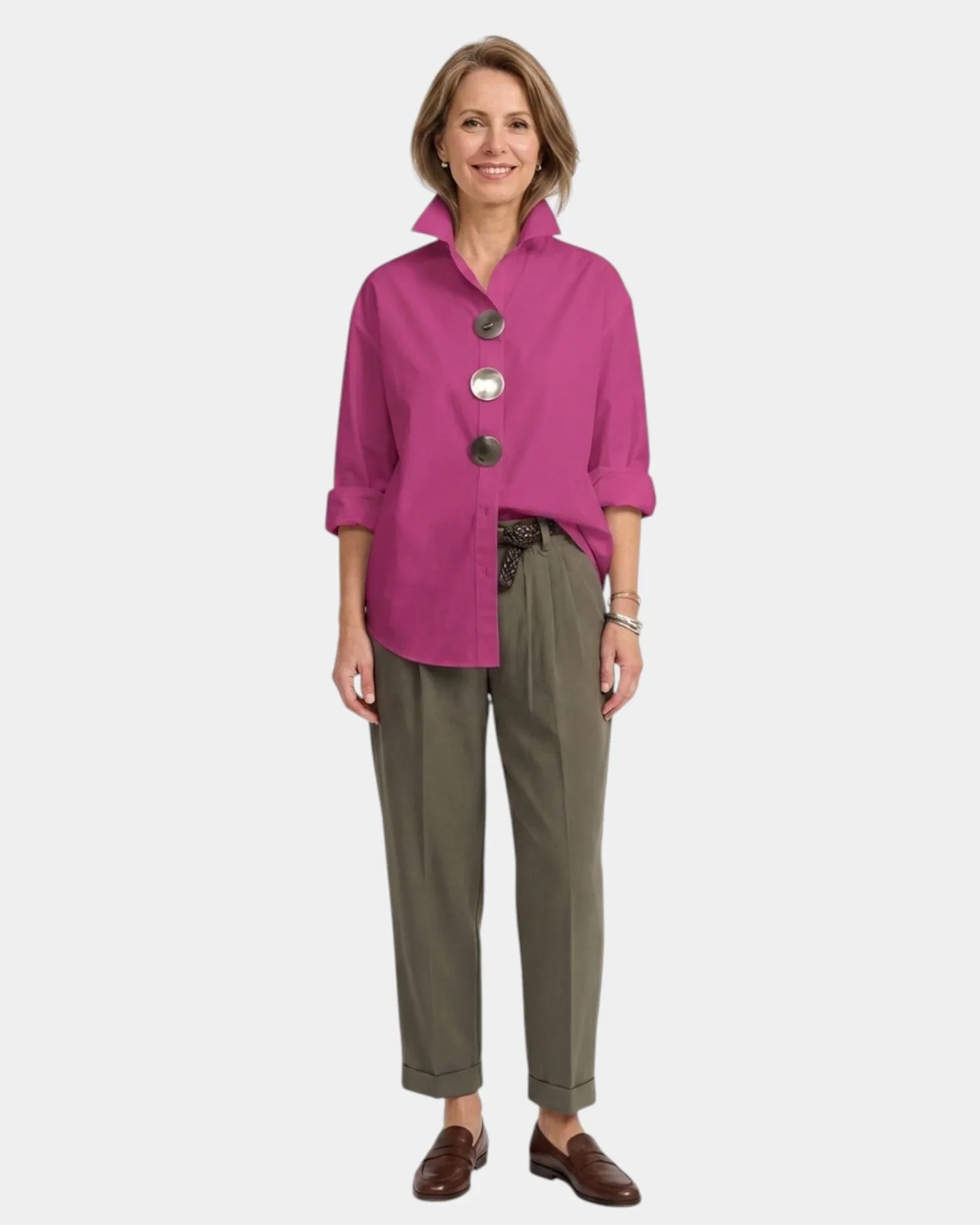 Pearl | High-neck shirt