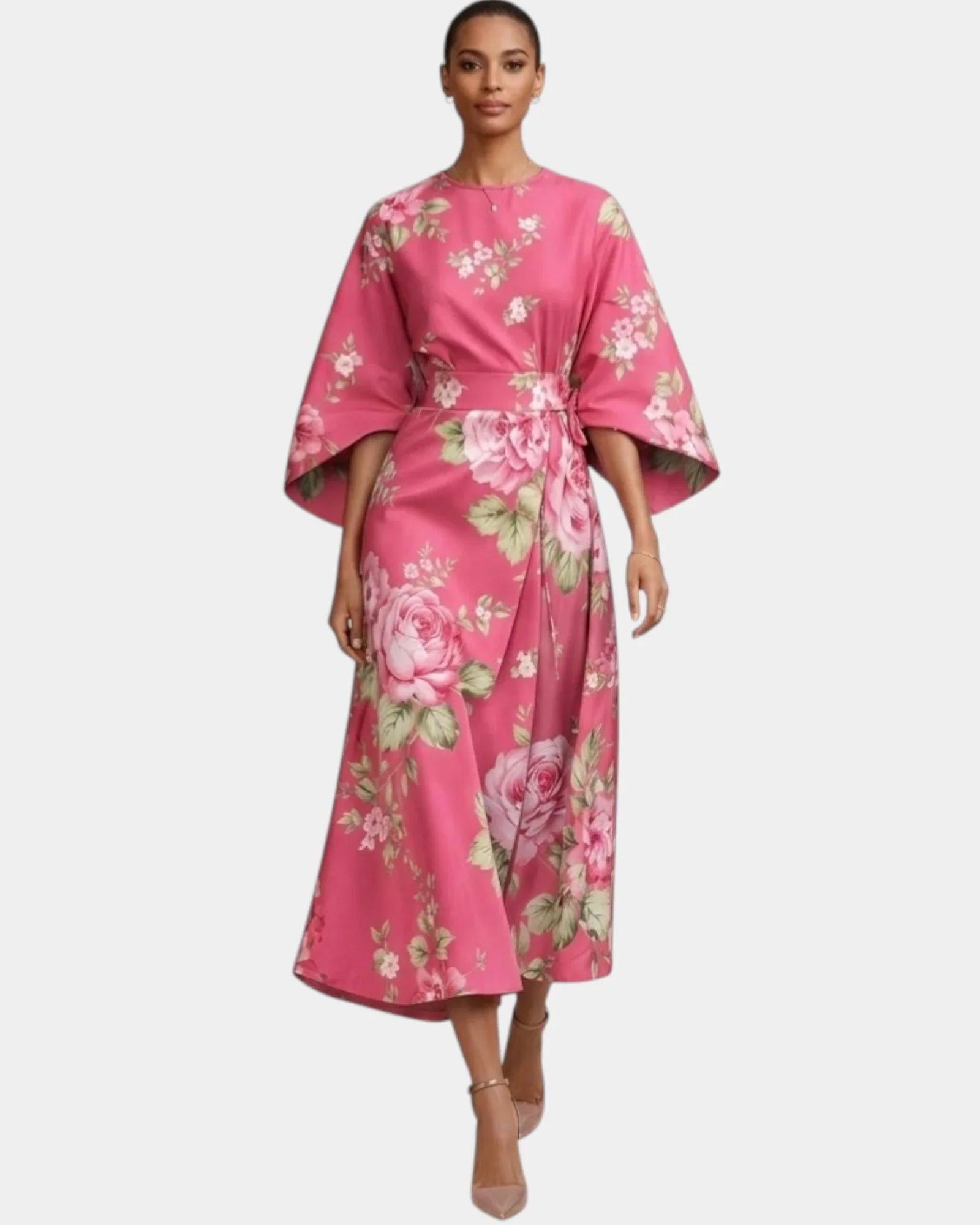 Vera | Floral Midi Dress