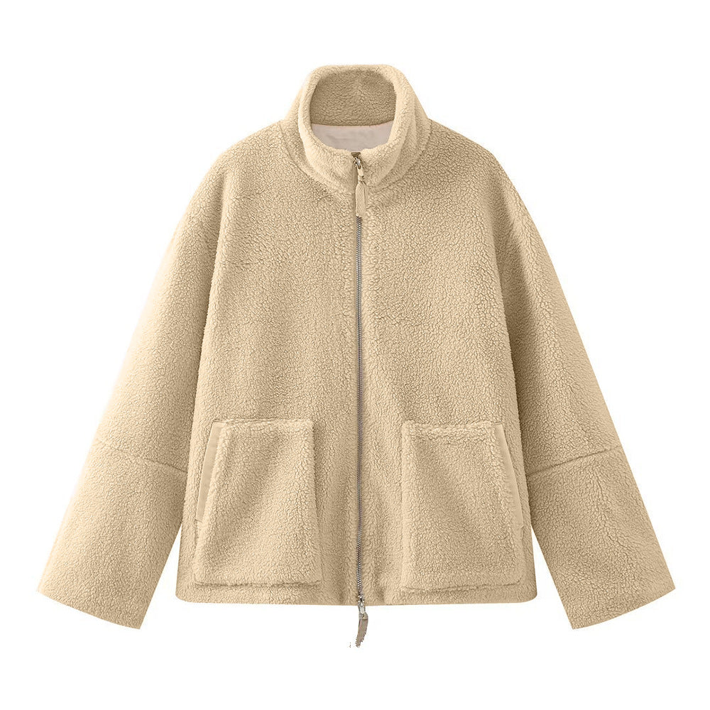 Aléanne | Veste chaude en laine synthétique