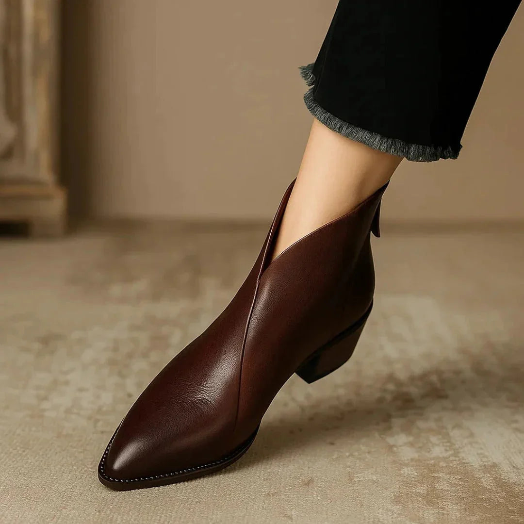 Viela | Premium Leather Orthopaedic Ankle Boots