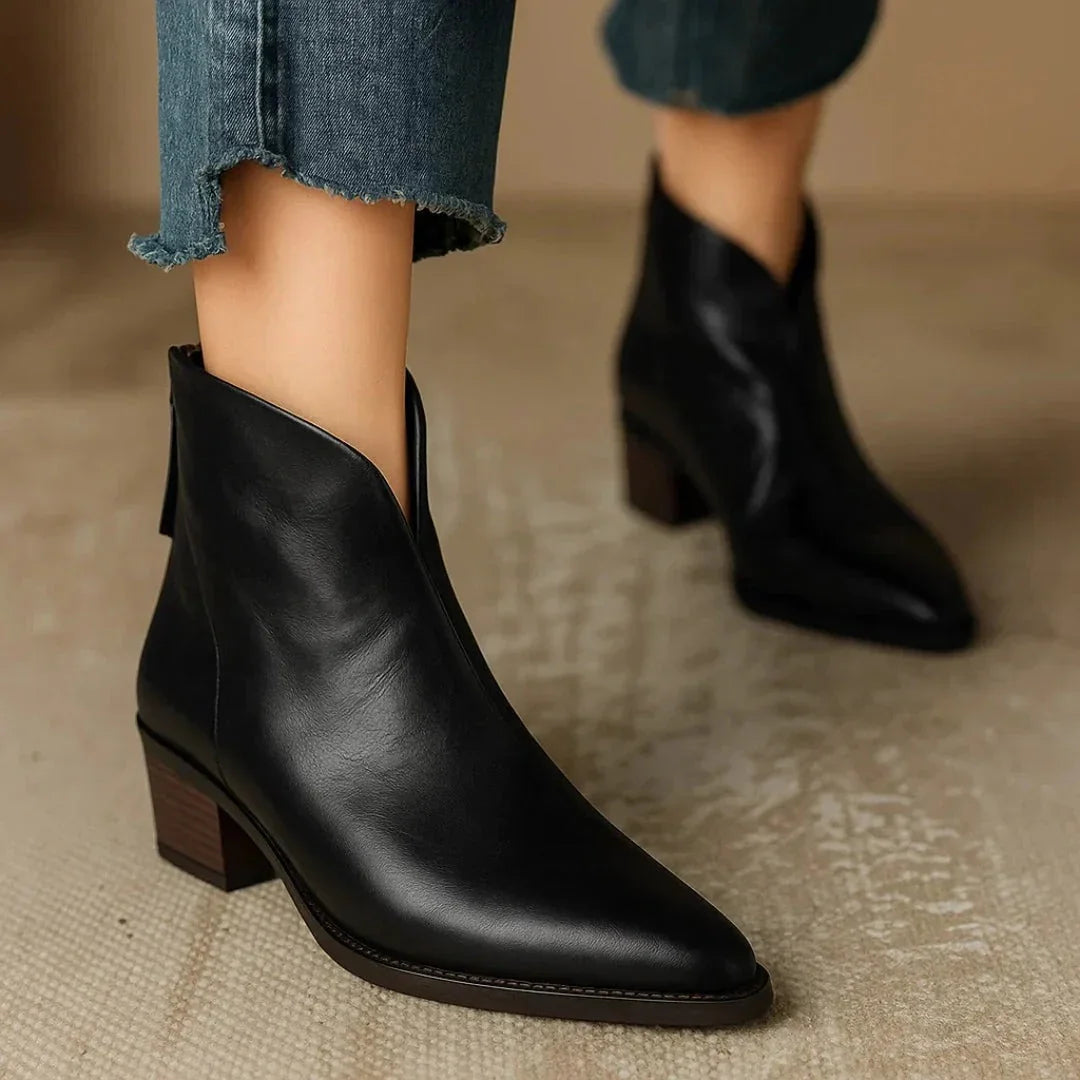 Viela | Premium Leather Orthopaedic Ankle Boots