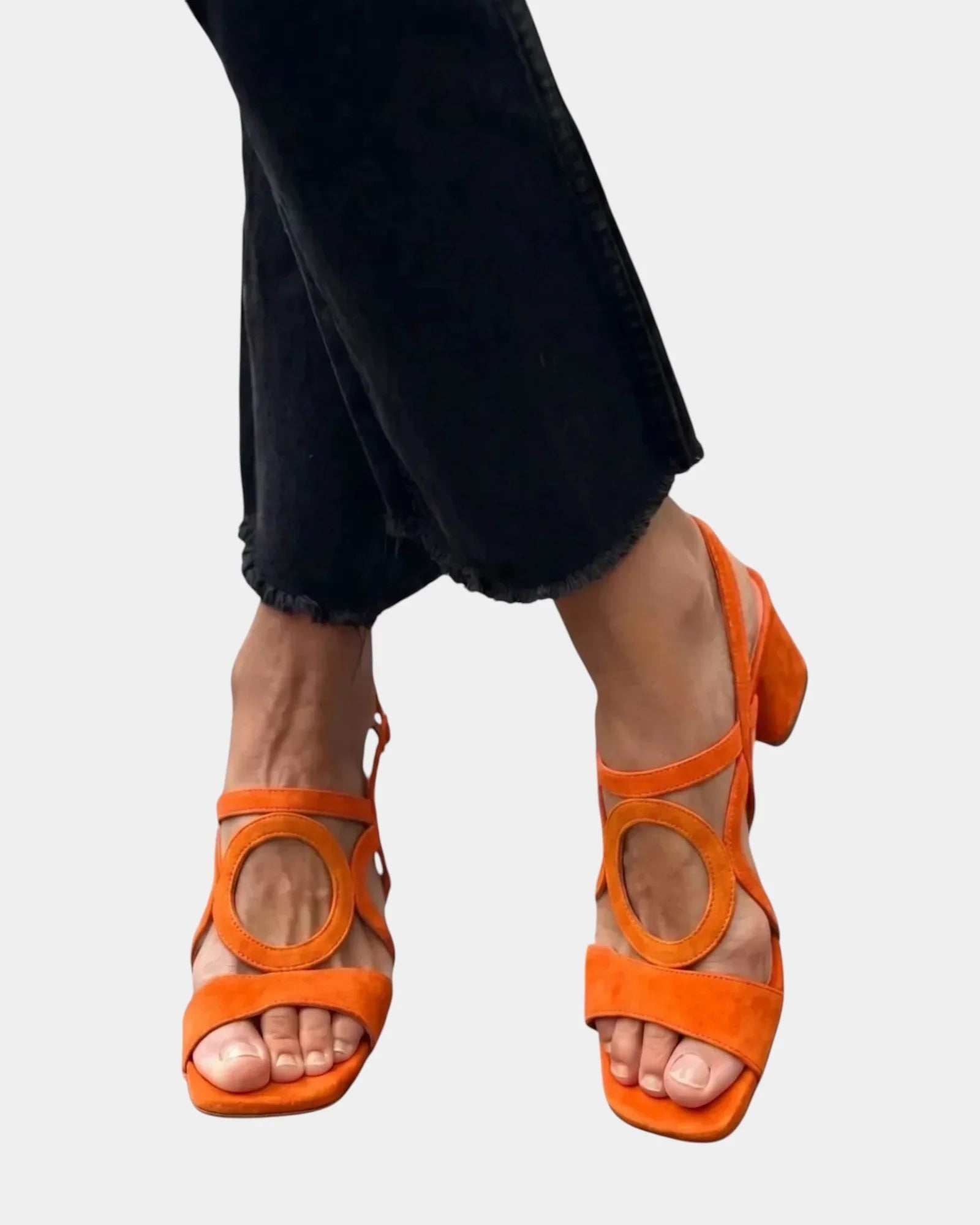 Guillelmine | Square-toe sandals with a rounded cut