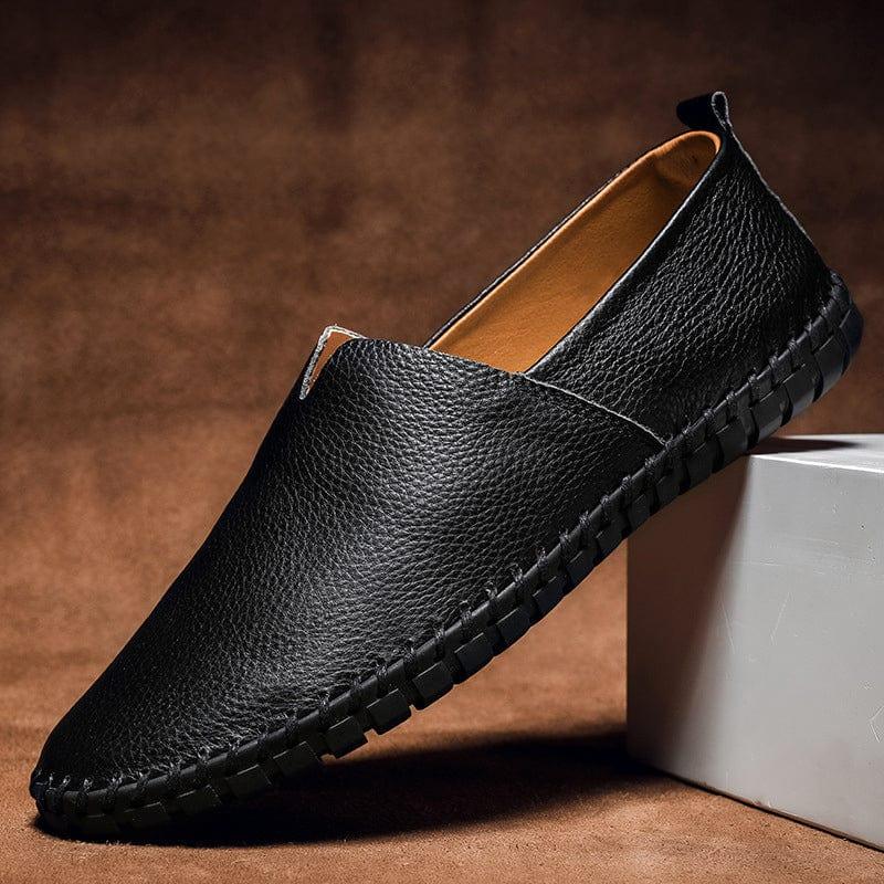 Monaco | Elegant Leather Espadrilles