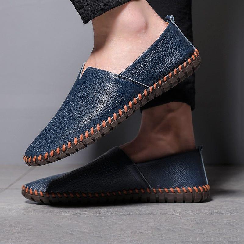 Monaco | Elegant Leather Espadrilles