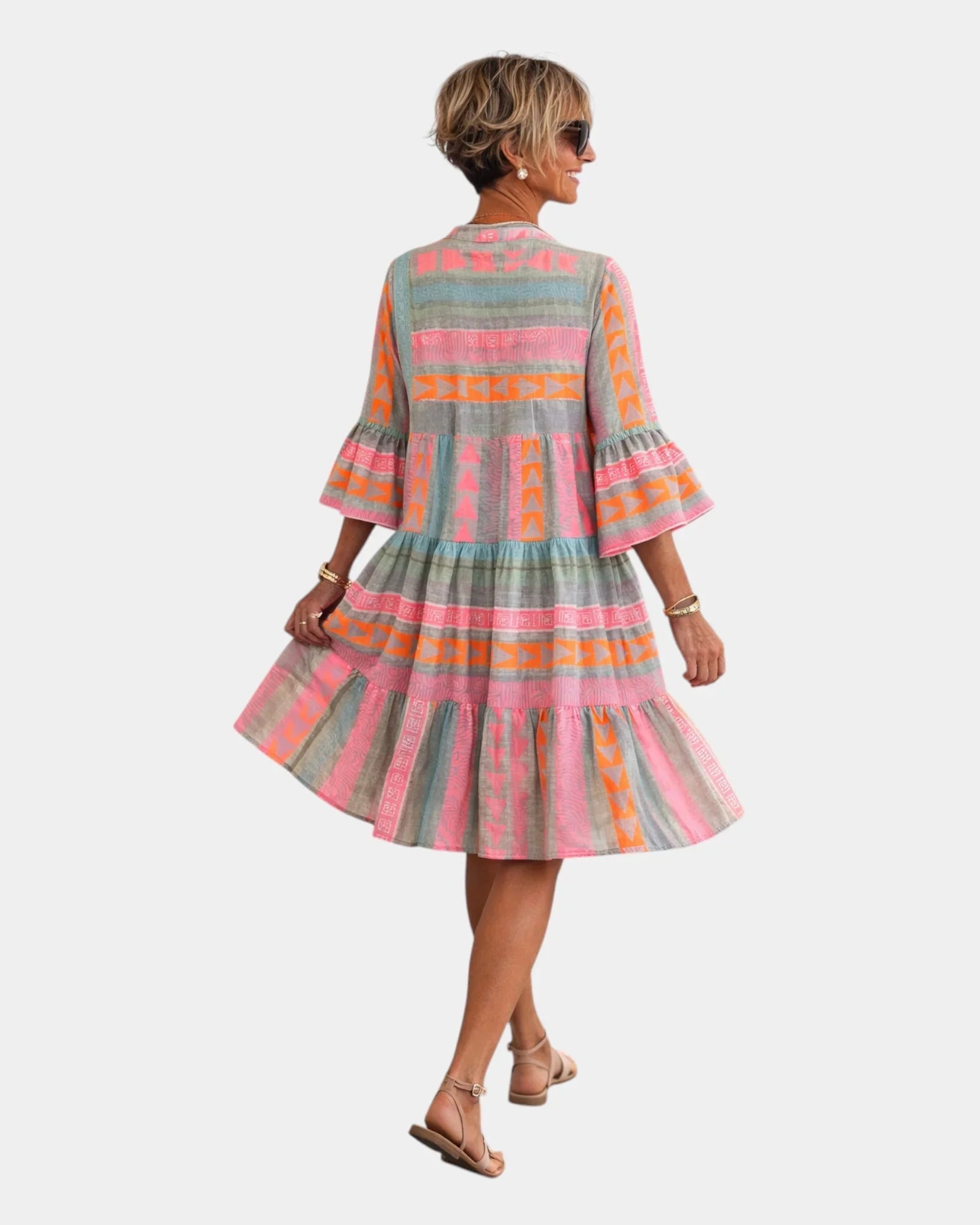 Amicie | Printed midi dress