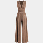 Sultana | Chic Wide-Leg Sleeveless Jumpsuit