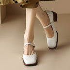 Erel | Women's Block-Heel Mary Jane Court Shoes