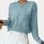Alma | Floral Knit Jumper