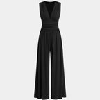 Sultana | Chic Wide-Leg Sleeveless Jumpsuit