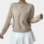 Alma | Floral Knit Jumper