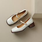Erel | Women's Block-Heel Mary Jane Court Shoes