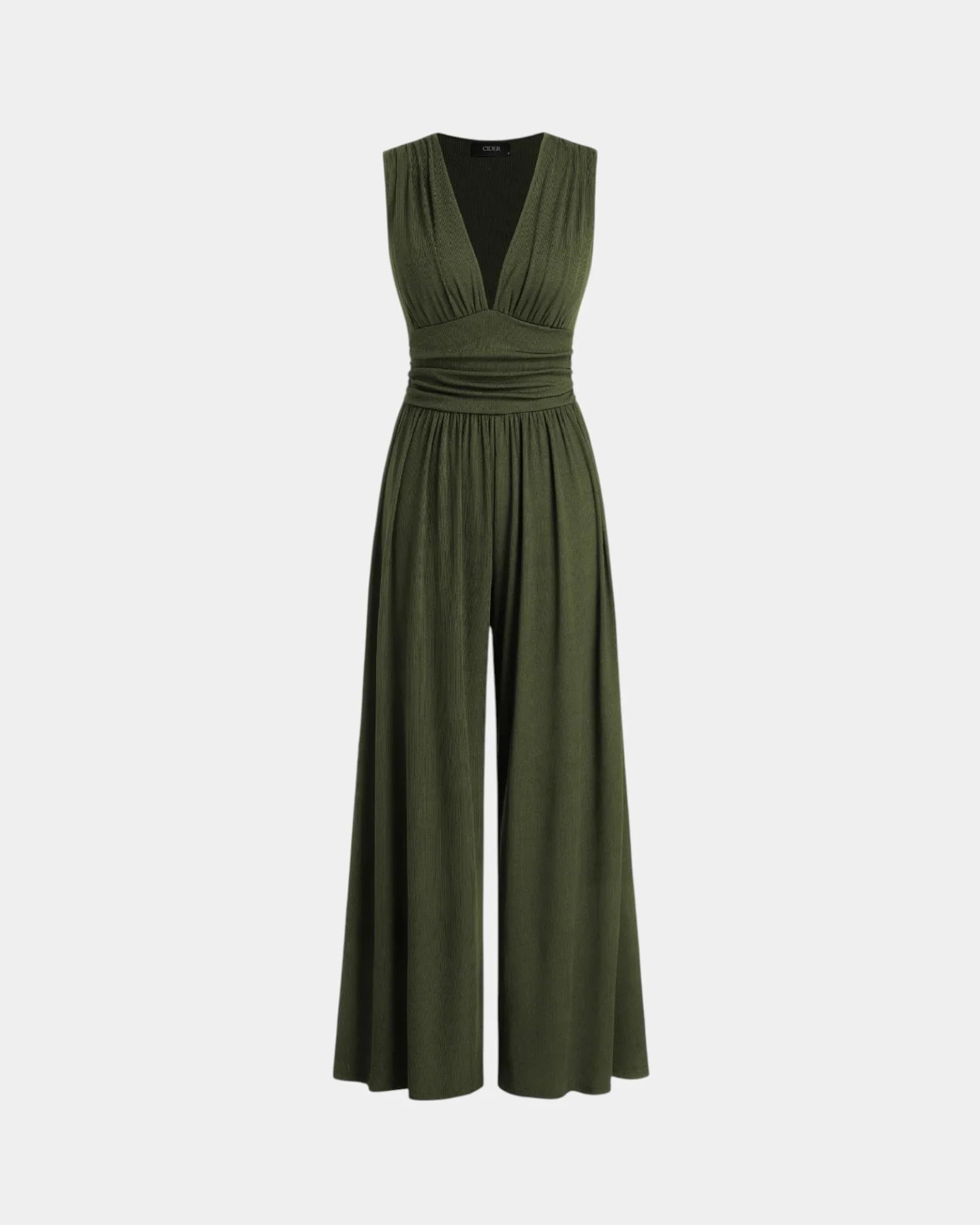 Sultana | Chic Wide-Leg Sleeveless Jumpsuit