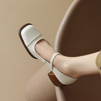 Erel | Women's Block-Heel Mary Jane Court Shoes