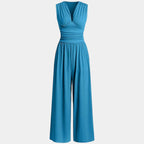 Sultana | Chic Wide-Leg Sleeveless Jumpsuit