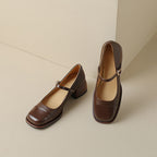 Erel | Women's Block-Heel Mary Jane Court Shoes