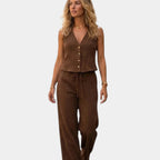 Vivette | Elegant trouser and top set