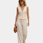Vivette | Elegant trouser and top set