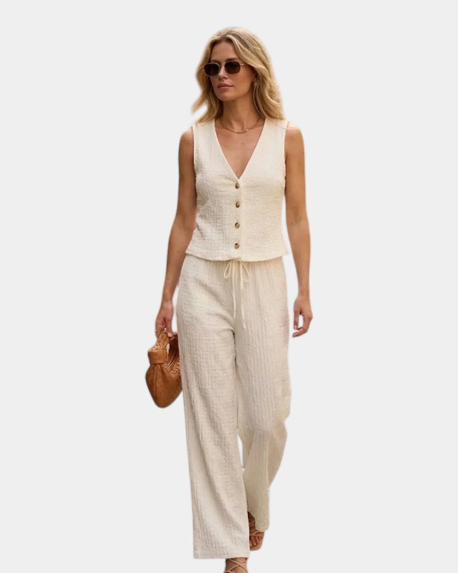 Vivette | Elegant trouser and top set