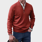 Malik | Elegant Zip-Up Jumper
