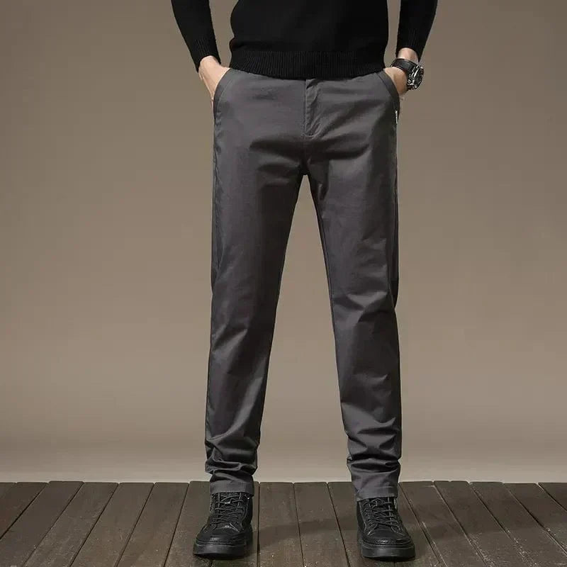 Damien | Slim Fit Chino Trousers