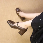 Rosa | Women's Block-Heel Mary Jane Shoes