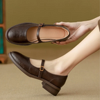 Dorvanna | Comfortable Women's Low-Heel Mary Jane Shoes
