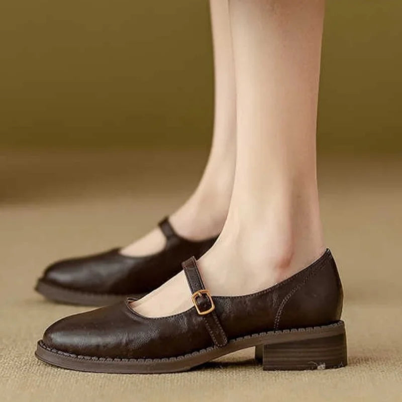 Dorvanna | Comfortable Women's Low-Heel Mary Jane Shoes