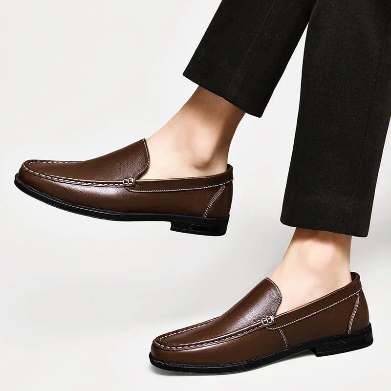 Victor | Sophisticated Leather Loafers