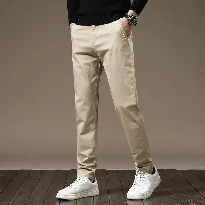 Damien | Slim Fit Chino Trousers