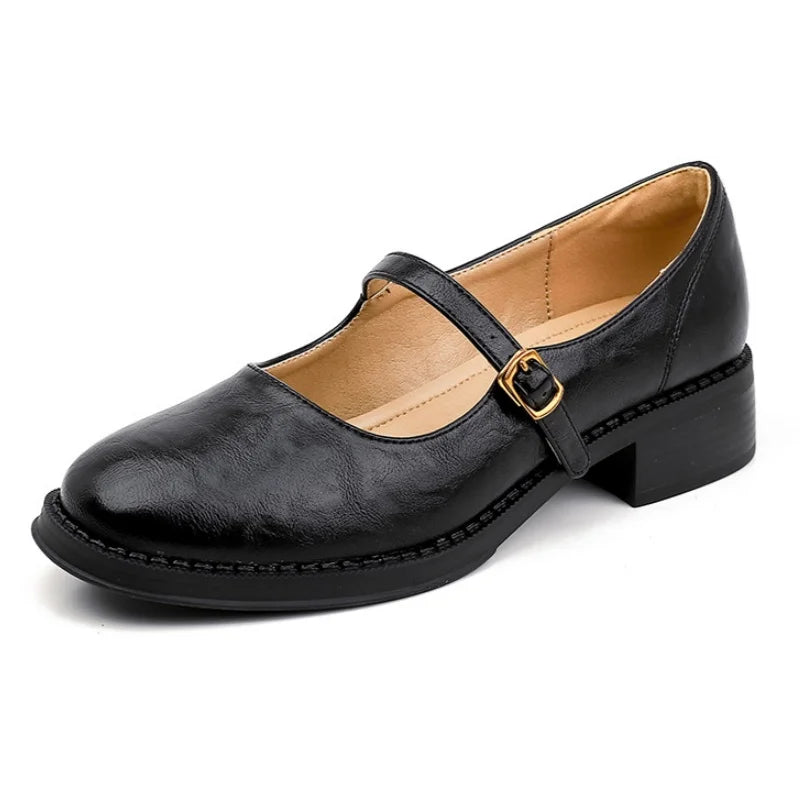 Dorvanna | Comfortable Women's Low-Heel Mary Jane Shoes
