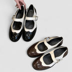 Aurenza | Women's Two-Tone Mary Jane Shoes