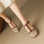 Genira | Women's Mid-Heel T-Bar Shoes