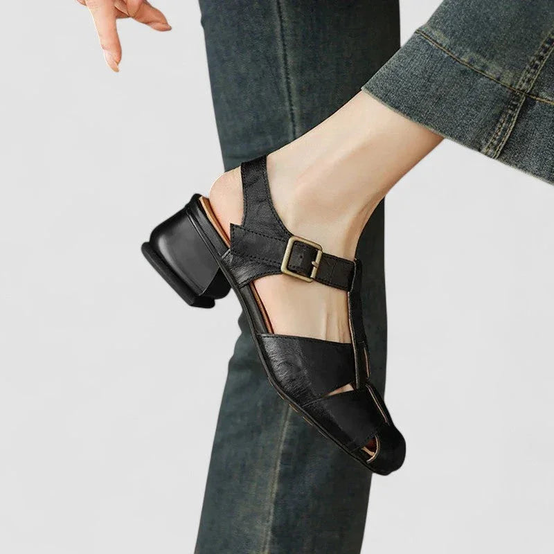 Mathilde | Leather Mary Jane Orthopaedic Shoes