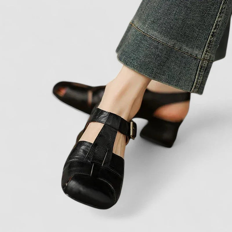 Mathilde | Leather Mary Jane Orthopaedic Shoes