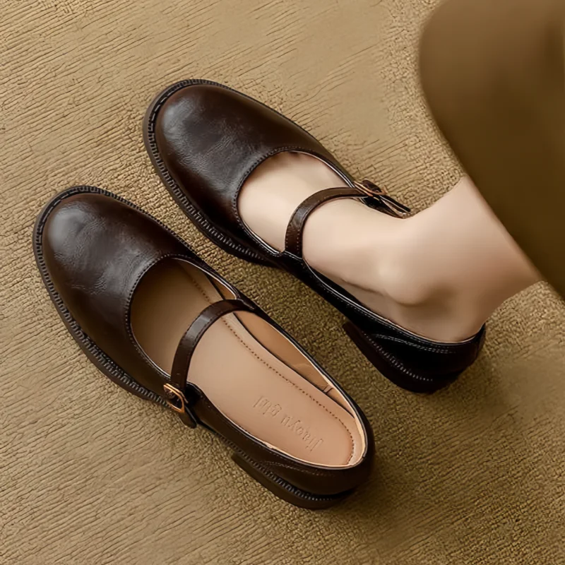 Dorvanna | Comfortable Women's Low-Heel Mary Jane Shoes