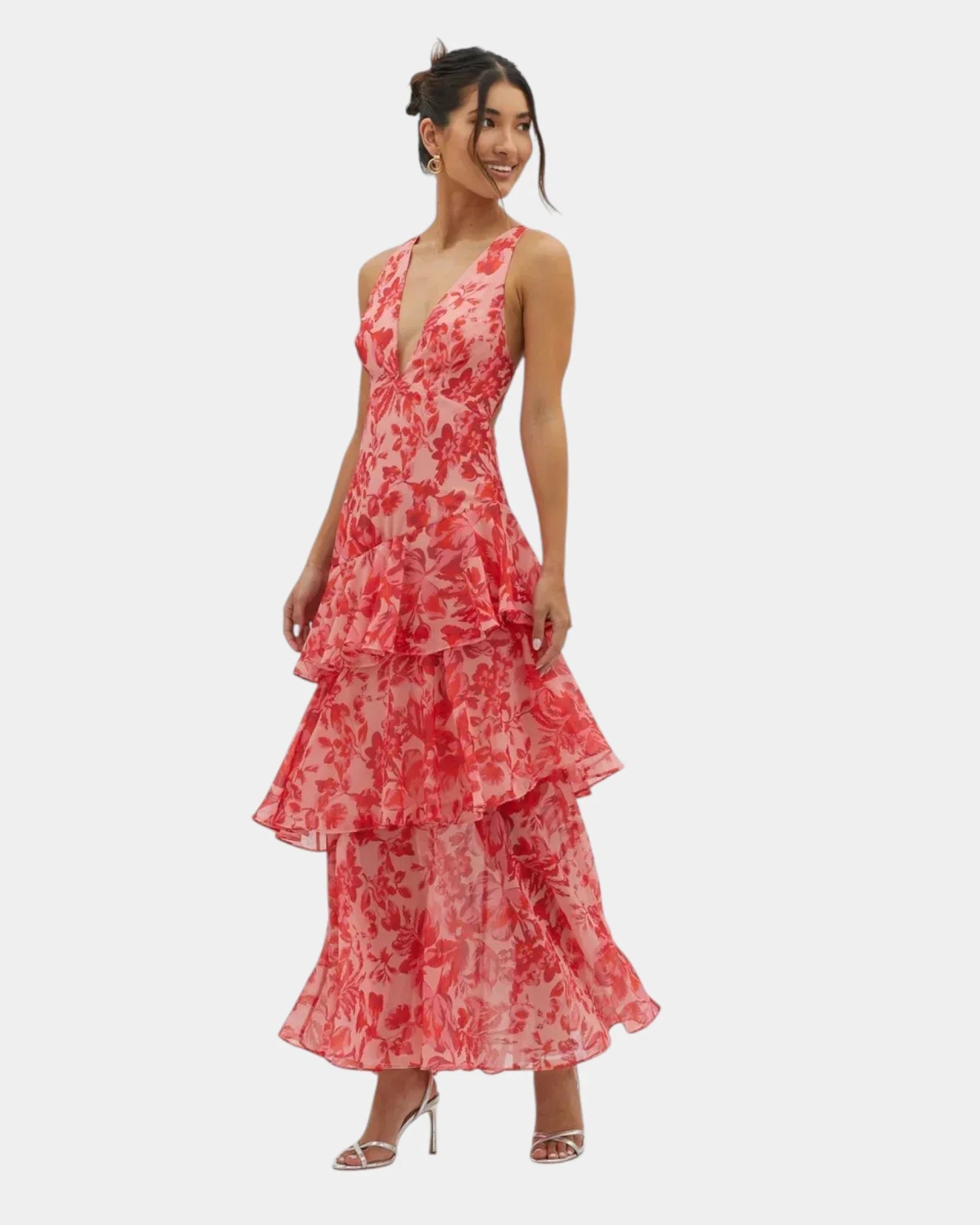 Isa | Elegant Floral Maxi Dress