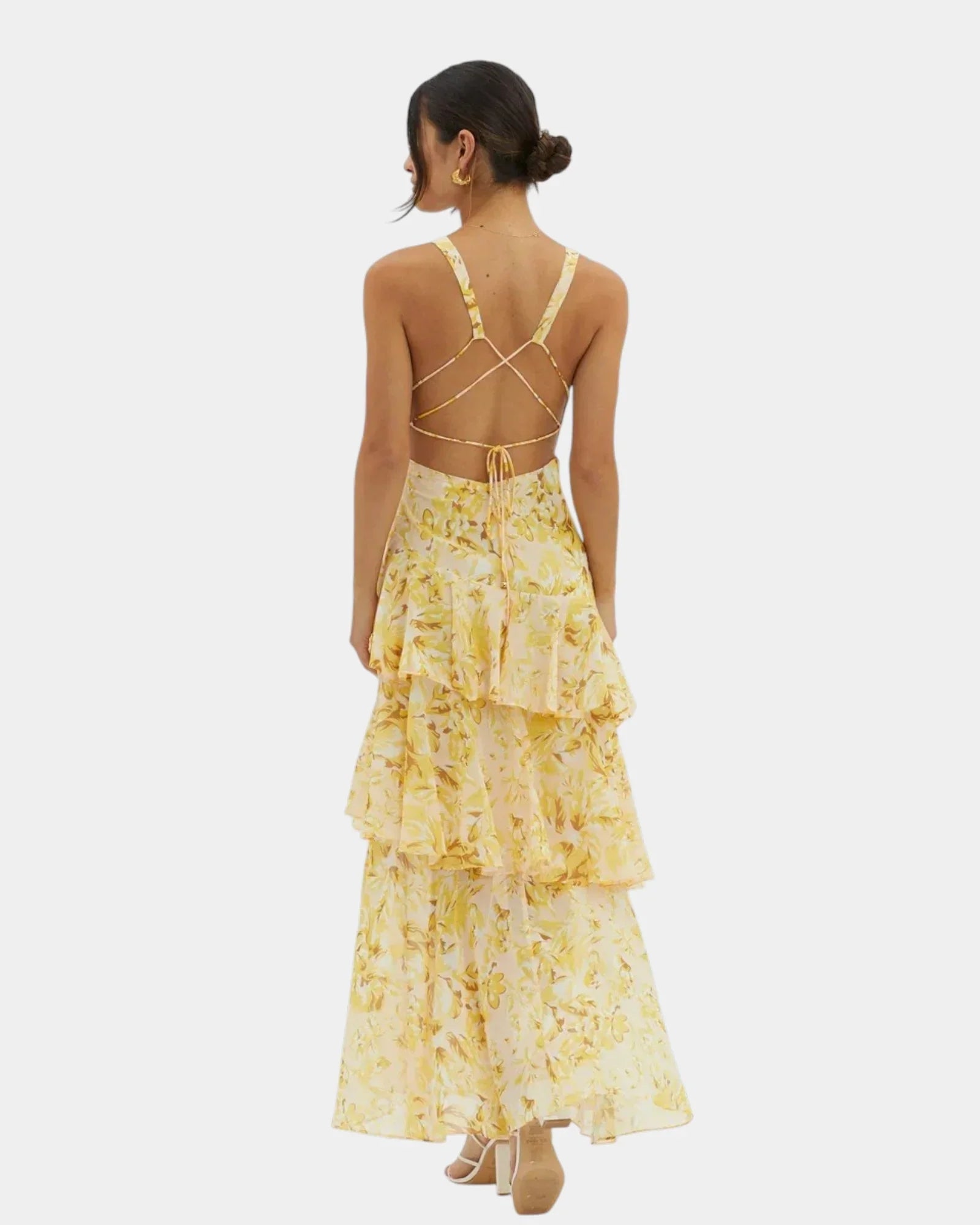 Isa | Elegant Floral Maxi Dress