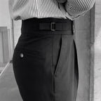 Edward | Elegant High-Waisted Trousers
