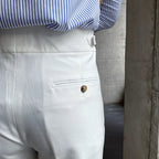 Edward | Elegant High-Waisted Trousers