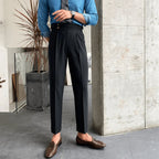 Edward | Elegant High-Waisted Trousers