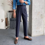 Edward | Elegant High-Waisted Trousers