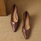 Verona | Elegant Women's Block-Heel Court Shoes