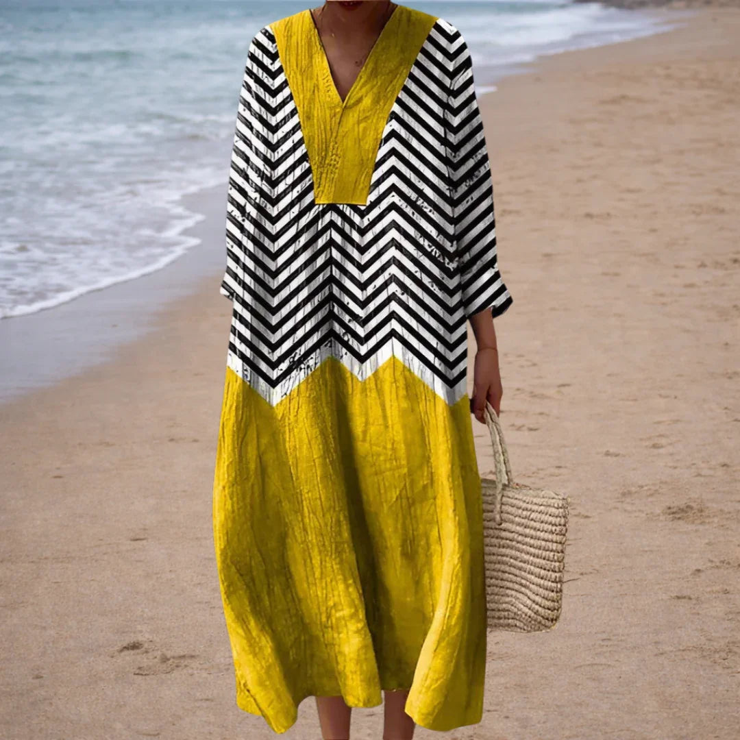 Fanny | Elegant Geometric Dress