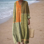 Gia | Elegant Geometric Dress