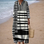 Justine | Elegant Geometric Dress